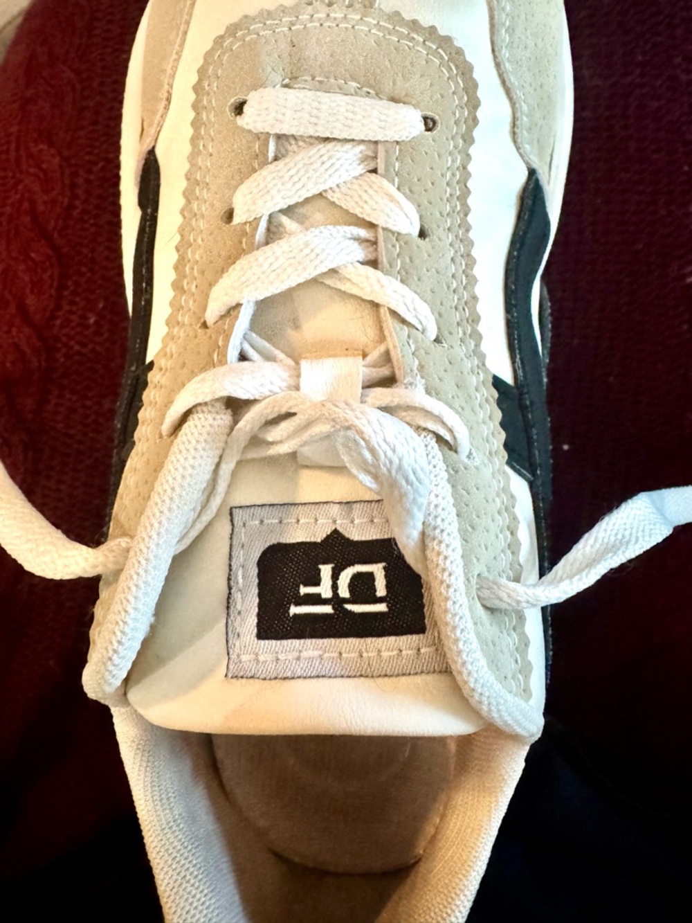 Casual Athletic Sneakers in Beige and Black - Lightweight Comfort - Picture 4 of 7